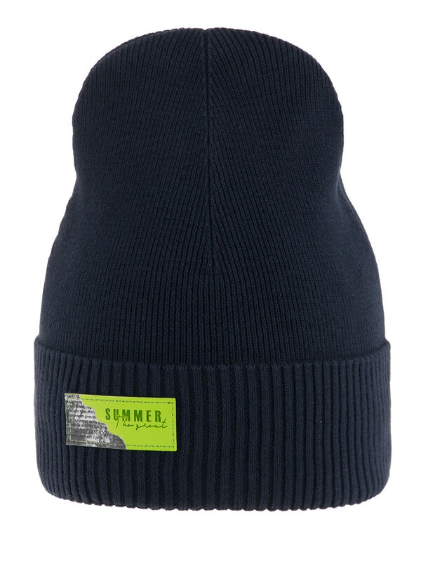 Шапка для мальчика Торро, Миалт темно-синий, весна-осень - Шапки весна-осень