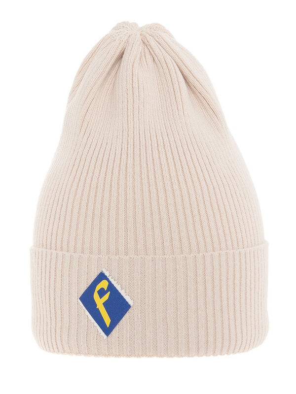 Шапка Fire, Миалт светло-бежевый, весна-осень - Для девочек весна-осень