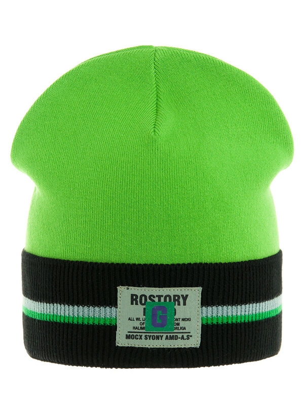 Шапка для мальчика Story, Миалт салатовый, весна-осень - Шапки весна-осень