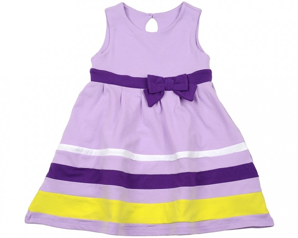 Платье для девочек Mini Maxi, модель 2988, цвет сиреневый - Платья для девочек с коротким рукавом