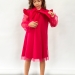 Платье для девочки нарядное БУШОН ST50, отделка фатин, цвет фуксия
