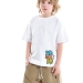 Футболка для мальчиков Mini Maxi, модель 9010, цвет белый