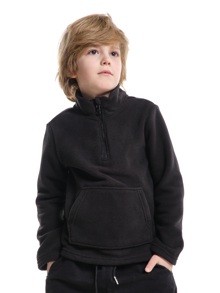 Толстовка для мальчиков Mini Maxi, модель 7763, цвет черный - Толстовки для мальчиков