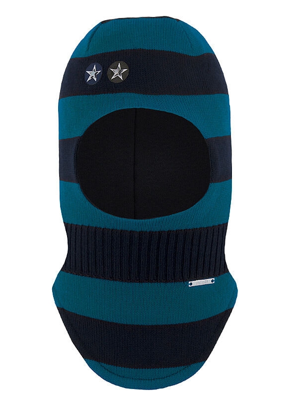 Шлем для мальчика Метеор, Миалт темно-синий/морской - Шлемы осень-весна