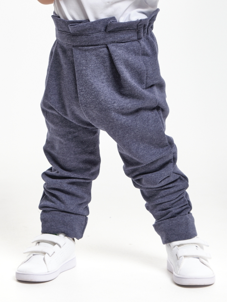 Брючки для девочек Mini Maxi, модель 1090, цвет серый - Штаны трикотажные