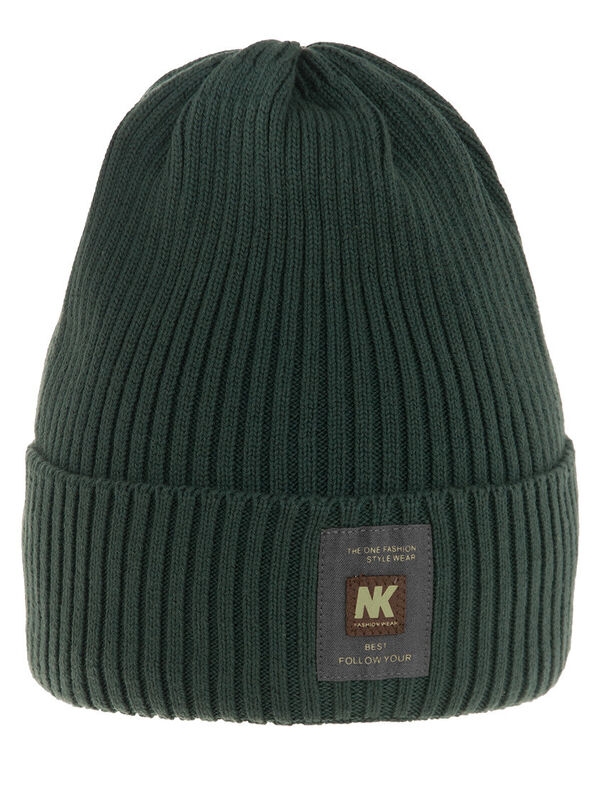 Шапка для мальчика Hunter, Миалт темно-зеленый, весна-осень - Шапки весна-осень