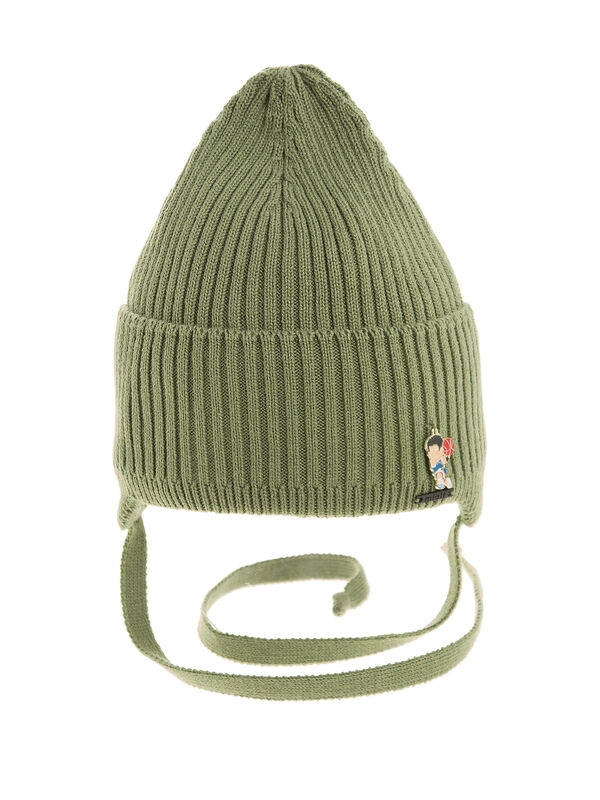 Шапка для мальчика Фол, Миалт светлый/хаки, весна-осень - Шапки весна-осень