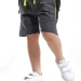 Шорты для мальчиков Mini Maxi, модель 7445, цвет черный/меланж