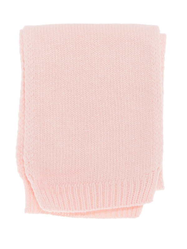 Шарф для девочки Бэби шарф, Миалт светло-розовый, зима - 