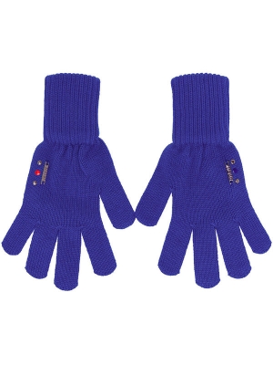 Перчатки для мальчика Корсар, Миалт ярко-синий, весна-осень