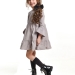 Платье для девочек Mini Maxi, модель 6943, цвет серый