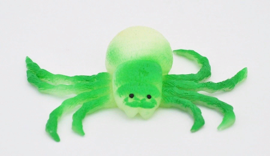 Зеленый ядовитый паук (светится в темноте) - Animal World