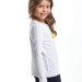 Лонгслив для девочек Mini Maxi, модель 3230, цвет белый