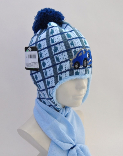 Комплект шапка, шарф - Комплекты: шапка и шарф