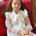 Платье для девочки нарядное БУШОН ST50, цвет белый