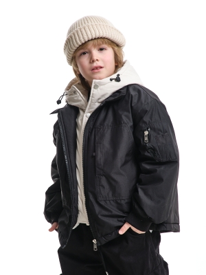 Куртка для мальчиков Mini Maxi, модель 338215, цвет черный