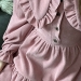 Платье для девочки школьное БУШОН ST74, цвет пудра