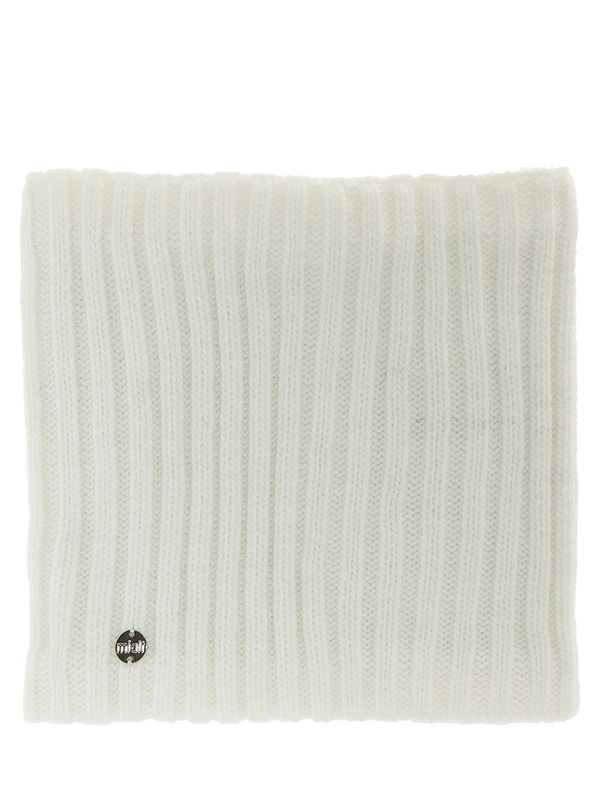 Шарф-труба Зимовье, Mialt белый, зима - Шарф-снуд