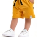 Шорты для мальчиков Mini Maxi, модель 8094, цвет горчичный/черный