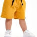 Шорты для мальчиков Mini Maxi, модель 8094, цвет горчичный/черный