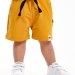 Шорты для мальчиков Mini Maxi, модель 8094, цвет горчичный/черный
