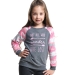 Джемпер для девочек Mini Maxi, модель 2072, цвет серый/розовый