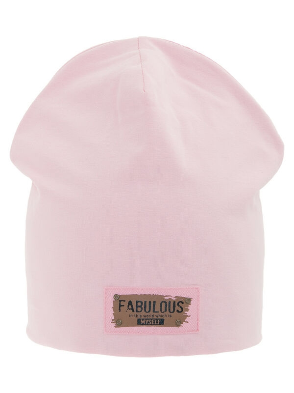 Шапка для девочки Myself, Миалт светло-розовый, лето - Для девочек весна-осень