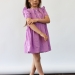 Платье для девочки вискоза БУШОН ST68, цвет сиреневый