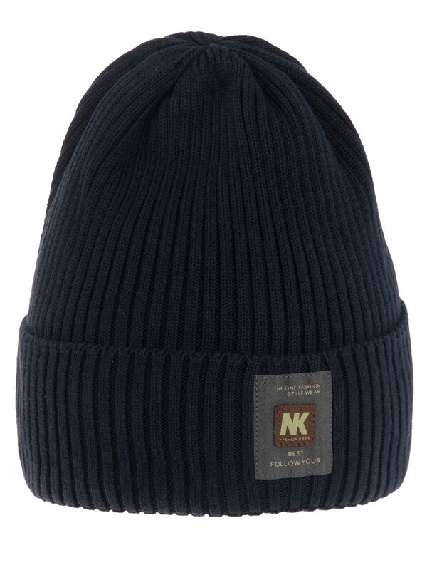 Шапка для мальчика Hunter, Миалт темно-синий, весна-осень - Шапки весна-осень