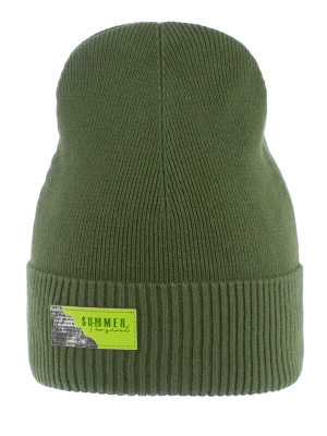 Шапка для мальчика Торро, Миалт хаки, весна-осень