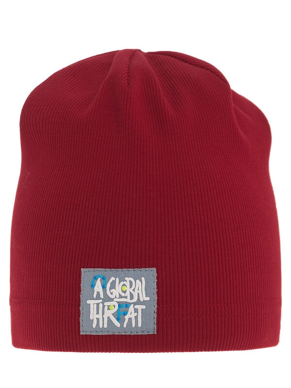 Шапка для мальчика Решение, Миалт темно-красный, лето - Шапки весна-осень