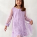 Платье для девочки нарядное БУШОН ST53, цвет сиреневый