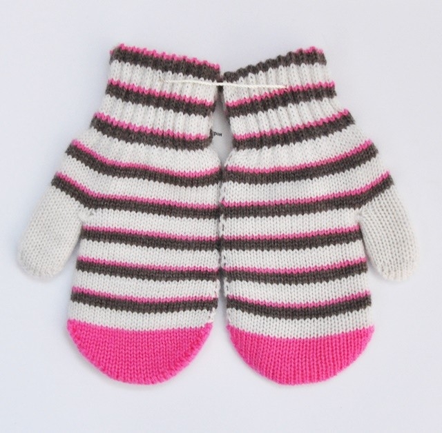 Варежки детские двойные - Варежки