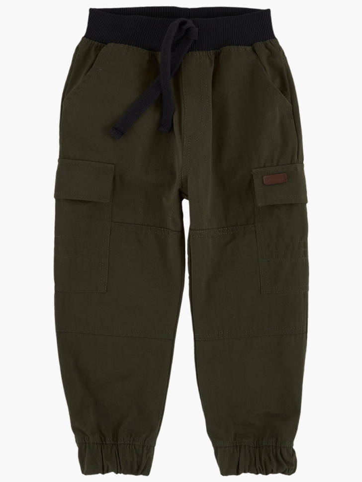 Брюки для мальчиков Mini Maxi, модель 6441, цвет хаки - Брюки текстильные