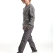 Свитшот для мальчиков Mini Maxi, модель 338104, цвет серый