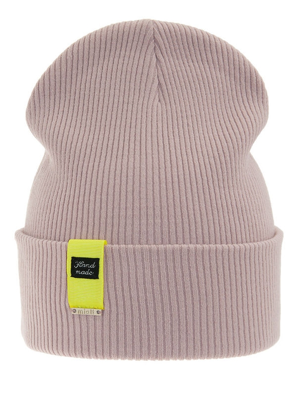Шапка для девочки Медуза, Миалт темно-пудровый - Для девочек весна-осень