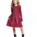 Платье для девочек Mini Maxi, модель 7373, цвет бордовый