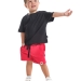 Шорты для мальчиков Mini Maxi, модель 8094, цвет красный/черный