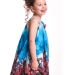 Сарафан для девочек Mini Maxi, модель 2106, цвет голубой