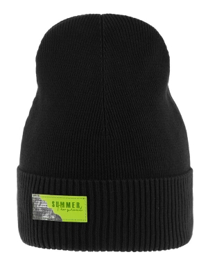 Шапка для мальчика Торро, Миалт черный, весна-осень