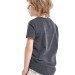 Футболка для мальчиков Mini Maxi, модель 4609, цвет черный/меланж