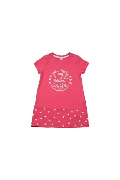 Платье для девочек Mini Maxi, модель 4055, цвет малиновый - Платья для девочек с коротким рукавом