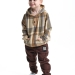 Джемпер для мальчиков Mini Maxi, модель 7858, цвет бежевый/хаки/клетка