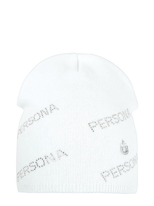 Шапка для девочки Persona, Миалт ультрабелый, весна-осень - Для девочек весна-осень