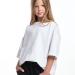 Футболка для девочек Mini Maxi, модель 1892, цвет белый