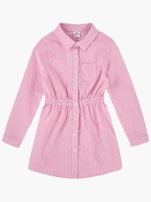 Платье для девочек Mini Maxi, модель 603, цвет розовый/мультиколор