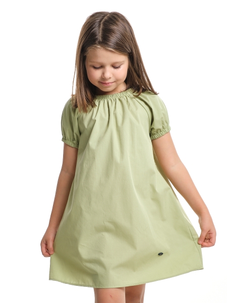 Платье для девочек Mini Maxi, модель 8072, цвет фисташковый - Платья для девочек с рукавом 3/4