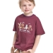 Футболка для мальчиков Mini Maxi, модель 3328917, цвет бордовый