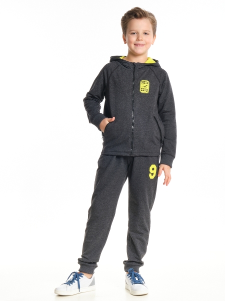 Спортивный костюм для мальчиков Mini Maxi, модель 2867, цвет черный - Костюмы спортивные