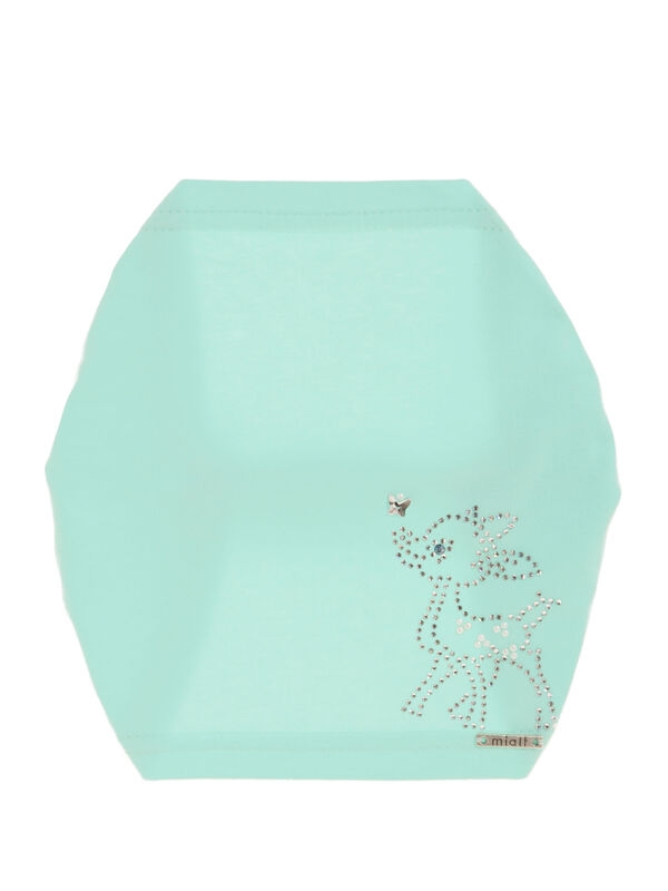 Повязка для девочки Олененок, Миалт ментоловый, лето - Повязки на голову